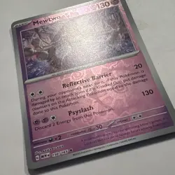 2023 Pokemon TCG Mewtwo Scarlet & Violet-151 150/165 Reverse Holo NM - Image 5