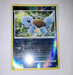 Pokemon TCG Squirtle 112/132 Secret Wonders Reverse Holo Common - Image 1
