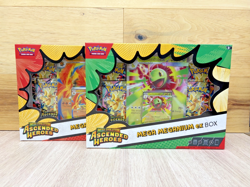 Pokemon Ascended Heroes Mega Emboar EX Box and Mega Meganium EX LOT OF 2 - Image 1