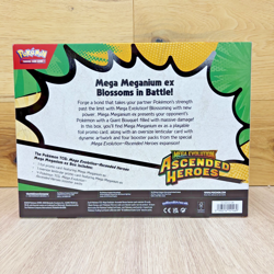 Pokemon Ascended Heroes Mega Emboar EX Box and Mega Meganium EX LOT OF 2 - Image 3