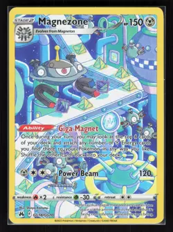 Magnezone Holo Rare Pokemon SWSH: Crown Zenith: Galarian Gallery GG18/GG70 LP - Image 1