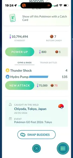 Pokemon Go Shiny Rotom - Image 2