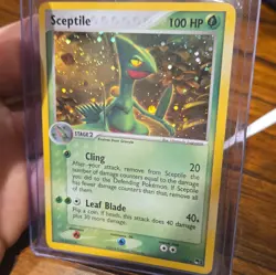 Pokemon TCG Sceptile POP Series 1 004/017 Holo Rare English 2004 100 HP - Image 4