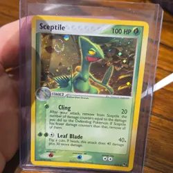 Pokemon TCG Sceptile POP Series 1 004/017 Holo Rare English 2004 100 HP - Image 5
