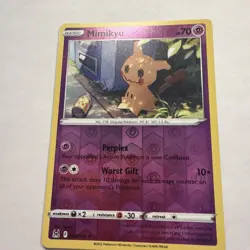2022 Pokemon Mimikyu 080/196 Swsh11: Lost Origin Reverse Holo - Image 1