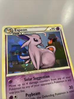 Pokemon TCG Espeon 2/90 Cracked Ice Foil Holo Rare Lightly Played - Image 4