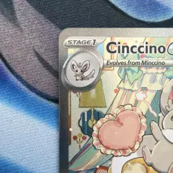 Cinccino EX 119/086 Pokemon TCG Chaos Rising Special Illustration Rare Holo NM - Image 3