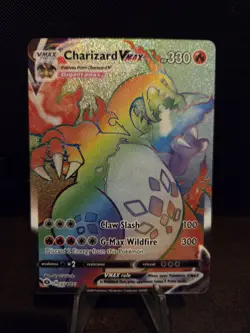 Pokemon TCG Charizard VMAX 74/73 Rainbow Champions Path Secret 🌟PACK FRESH🌟 - Image 1