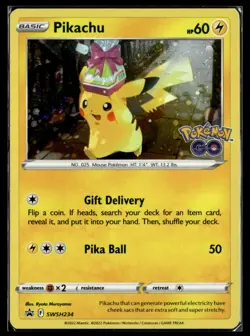 Pikachu SWSH234 SWSH Black Star Promo Pokemon - Image 1