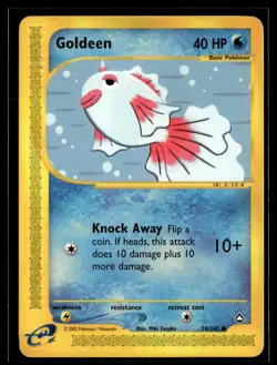Goldeen 78/147 Aquapolis Common Pokemon - Image 1