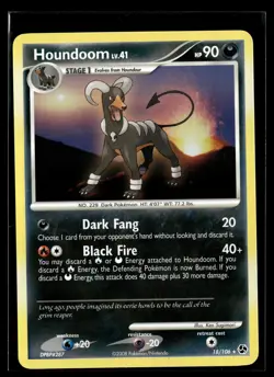 Houndoom 18/106 Great Encounters Rare Pokemon - Image 1