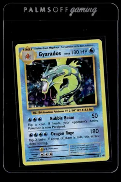 Gyarados 34/108 Evolutions Rare Holo Pokemon - Image 1