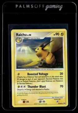 Raichu 27/99 Arceus Rare Prerelease Pokemon - Image 1