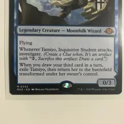 NMT MTG Tamiyo, Inquisitive Student / Tamiyo, Seasoned Scholar Modern Horizons 3 - Image 3