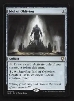 Idol of Oblivion 277 Rare Commander: Bloomburrow Magic: The Gathering NM - Image 1