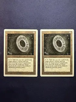 Millstone - 1994 Magic the Gathering MTG Revised LOT of 2 - Free Shipping! - Image 1