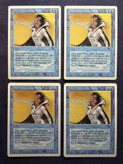 Drain Power - 1994 Magic the Gathering MTG Revised LOT of 4 - Free Shipping! - Image 1