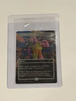 Swords to Plowshares New Promo Pack Sealed Marvel Thanos MTG Magic the Gathering - Image 1