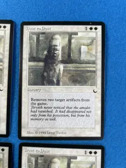 X4 MTG Dust to Dust *The Dark* White Pack Fresh NM+ Magic The Gathering - Image 3
