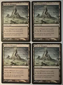 MTG / Vault of Whispers (X4) / MRD / #286 / Regular / Common / NM - Image 1