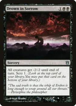 Drown in Sorrow Born of the Gods Magic The Gathering MTG Card - Image 1