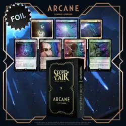 Magic the Gathering MTG Secret Lair x Arcane (Foil) - Image 1