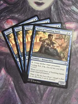 VIZIER OF TUMBLING SANDS X 4 N/M- AMONKHET MTG - Image 1