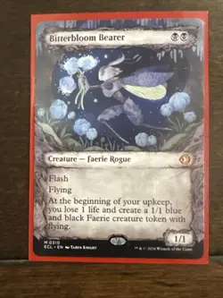 Bitterbloom Bearer (Showcase) Lorwyn Eclipsed Regular - Image 1