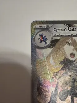 Pokemon TCG Cynthia's Garchomp ex 232/182 Sv10: Destined Rivals Holo SIR MINT/NM - Image 2