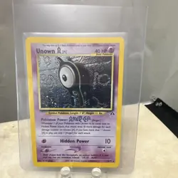 The Pokemon Company Unown [A] Neo Discovery 14/75 Holo Rare Basic 40 HP - Image 1