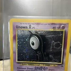 The Pokemon Company Unown [A] Neo Discovery 14/75 Holo Rare Basic 40 HP - Image 2