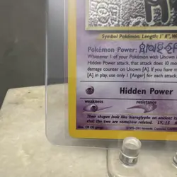 The Pokemon Company Unown [A] Neo Discovery 14/75 Holo Rare Basic 40 HP - Image 5