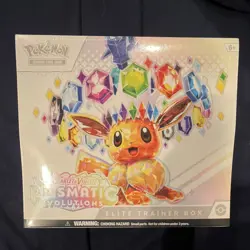 Pokemon TCG Scarlet & Violet Prismatic Evolutions Elite Trainer Box w/ Promo - Image 1