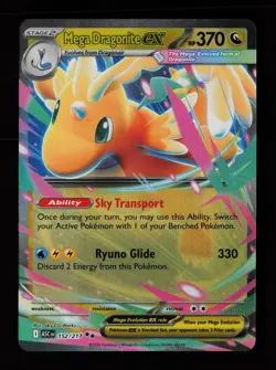 Mega Dragonite ex 152/217 Double Rare Ascended Heroes Pokemon Cards - Image 1
