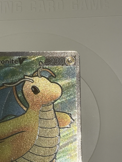 Dragonite V (Full Art) 076/078 Pokemon GO Holo ungraded NM - Image 3