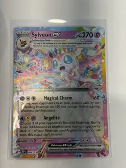 Pokemon Sylveon ex 041/131 Sv: Prismatic Evolutions Double Rare Holo 270 HP - Image 1