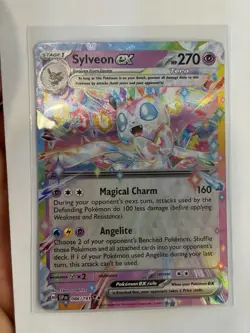 Pokemon Sylveon ex 041/131 Sv: Prismatic Evolutions Double Rare Holo 270 HP - Image 2