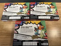 Pokemon Ascended Heroes First Partner Deluxe Pin Collection Sealed - Lot Of 3 - Image 4