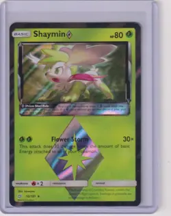 Shaymin ◇ 10/181 Rare Prism Star Team Up Pokemon NM/M - Image 1