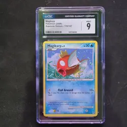 Magikarp 110/147 Supreme Victors 2009 CGC 9 Pokemon TCG Nintendo - Image 1