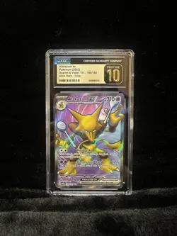 Pokemon - SV151 - Alakazam Ex 188 - CGC PRISTINE 10 - English - Image 1
