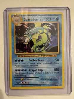 Pokemon Gyarados TCG Reverse Holo Rare Card 34/108 Evolutions XY - NM - Image 1