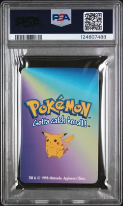 1998 KFC POKEMON CARD GAME #95 ONIX PSA 7 - Image 2