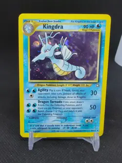 2000 Pokemon Neo Genesis Kingdra Holo 8/111 - Image 1