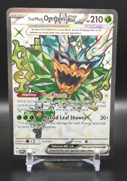 Pokemon - Teal Mask Ogerpon ex 166 - Sv: Scarlet & Violet Black Star Promo - Image 1
