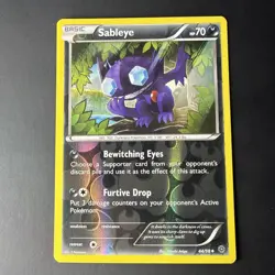 Pokemon Sableye 44/98 XY - Ancient Origins Reverse Holo - Image 2