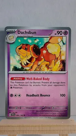 Dachsbun [LP] - Pokemon TCG Scarlet & Violet Base 099/198 [Uncommon] - Image 1