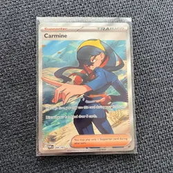 The Pokemon Company Carmine 204/167 Sv06 Ultra Rare Full Art Holo ENG - Image 1