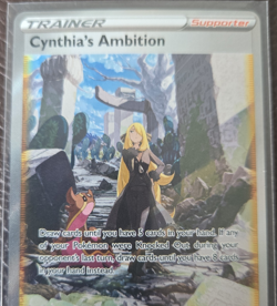 Pokemon Cynthia's Ambition GG60/GG70 Crown Zenith GG Holo EN - Image 1