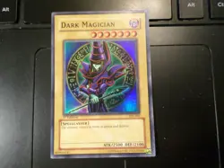 PT12 YUGIOH DARK MAGICIAN SYE-001 1ST EDITION SUPER RARE LP/MP - Image 1